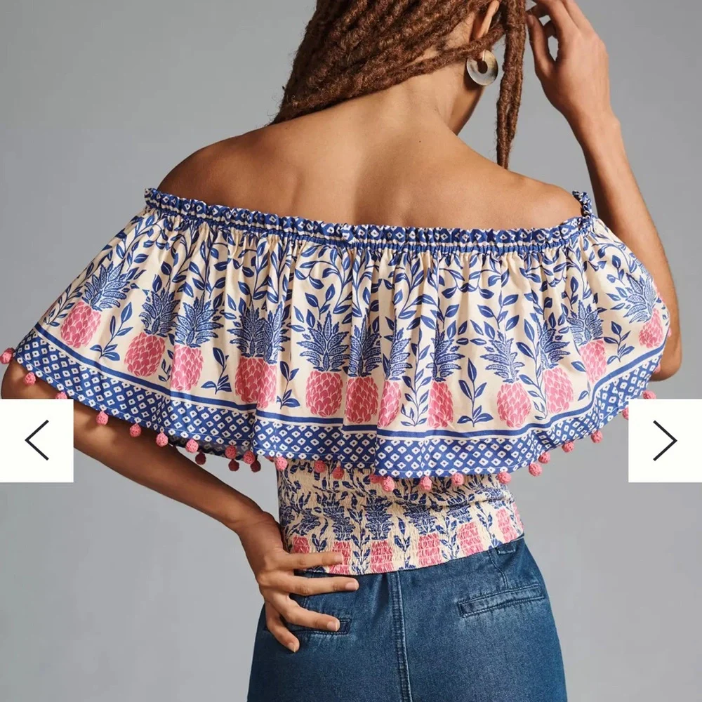 NWT FarmRio off shoulder top - Picture 3 of 3